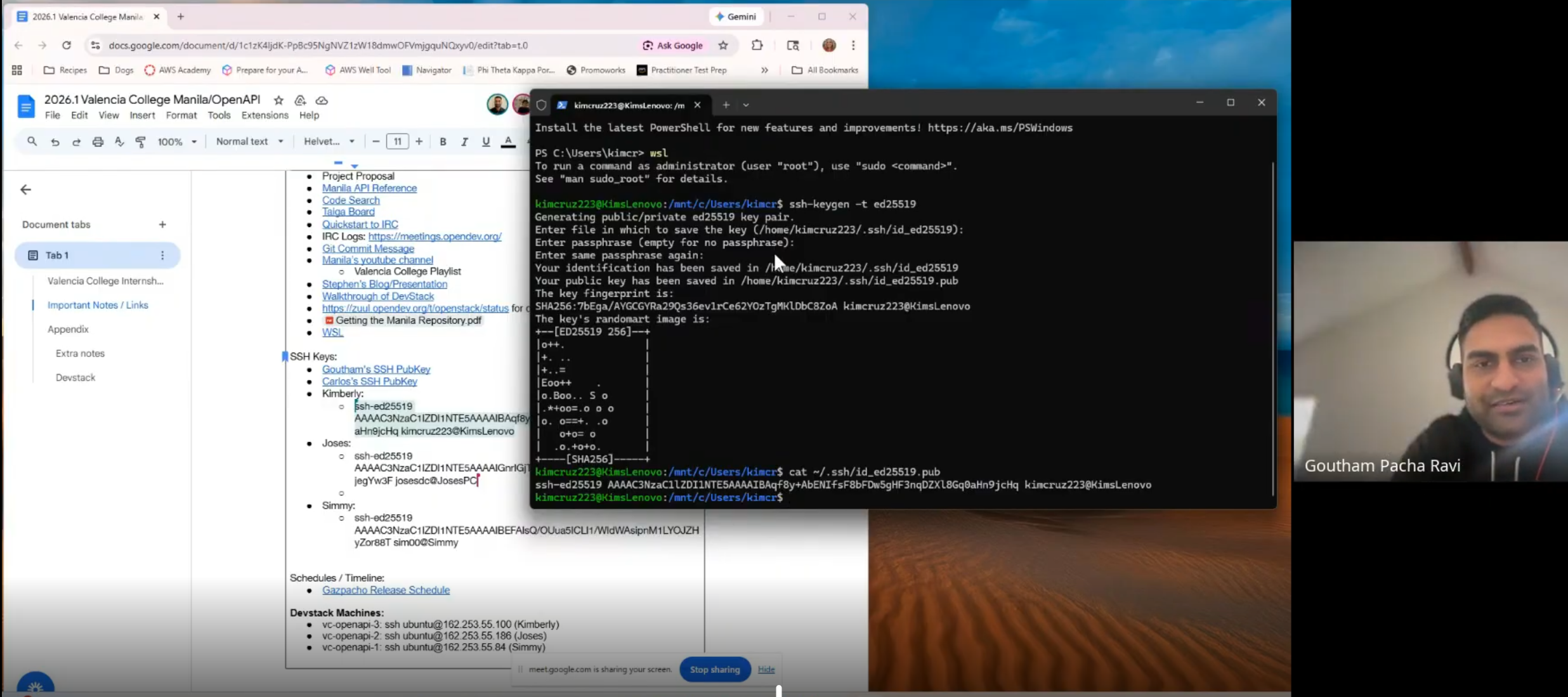 DevStack environment setup during Red Hat OpenStack Manila mentorship